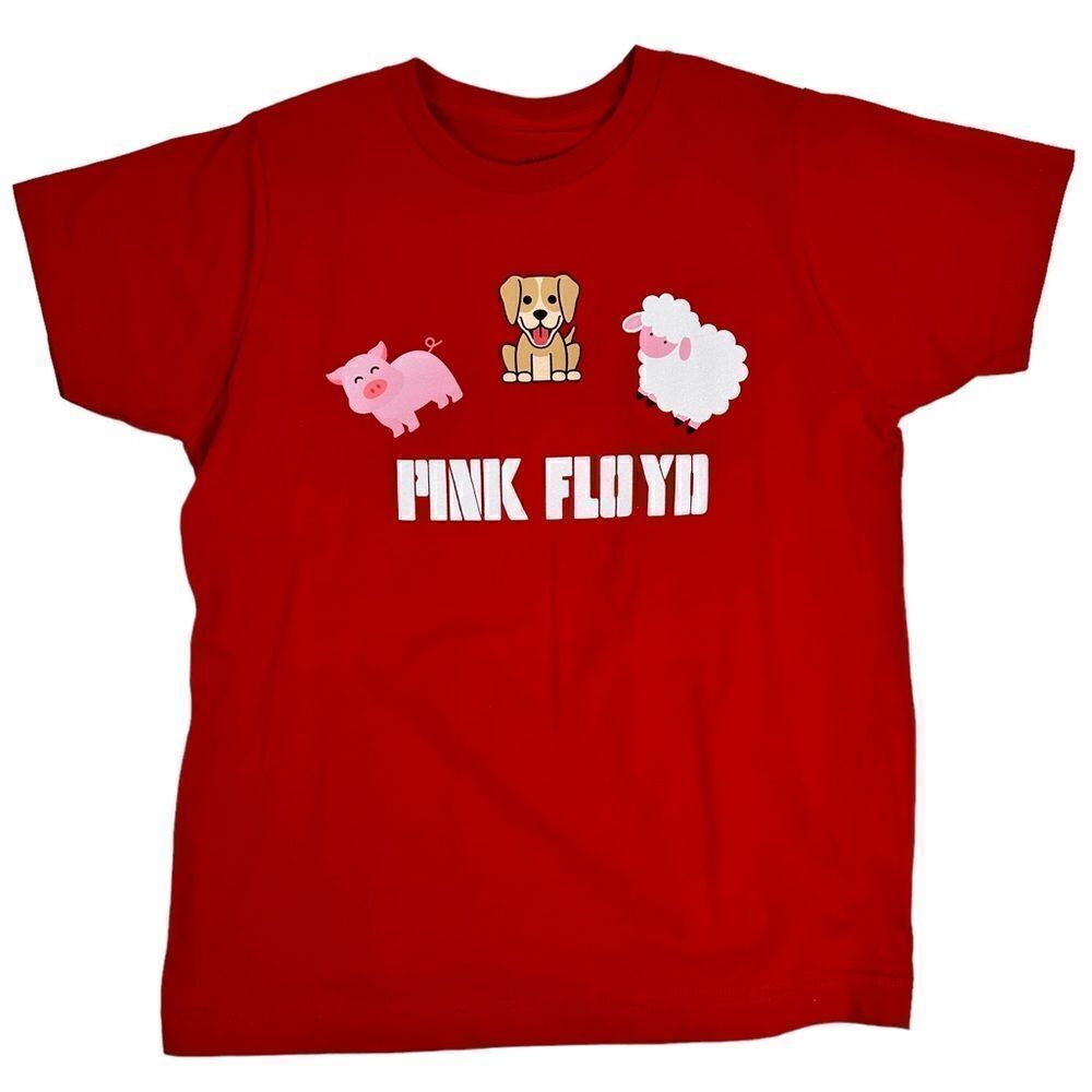 The Pink Floyd Exhibition The Mortal Remains Animals Tee Youth Medium